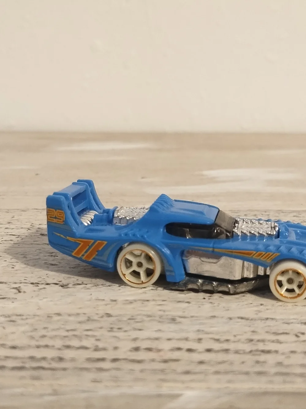 Hot Wheels Two Timer Blue Die Cast Car Loose 2014